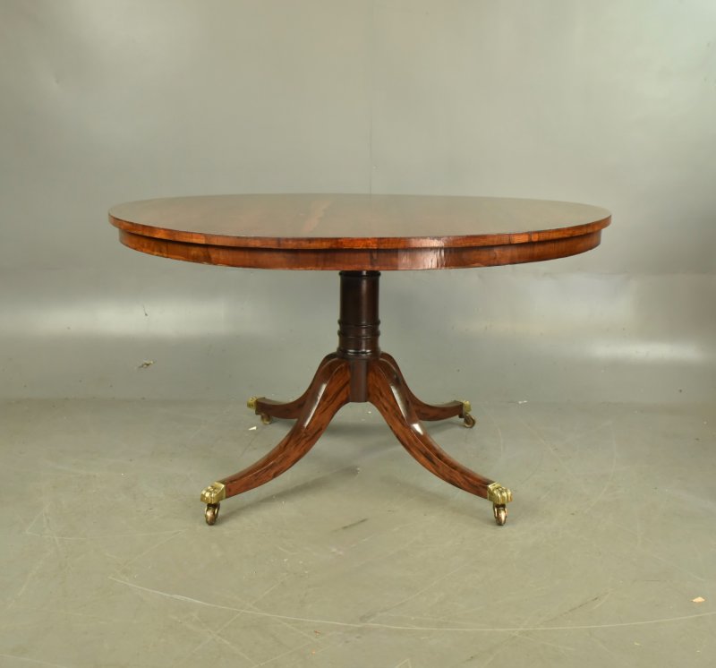 Regency Rosewood Dining Table