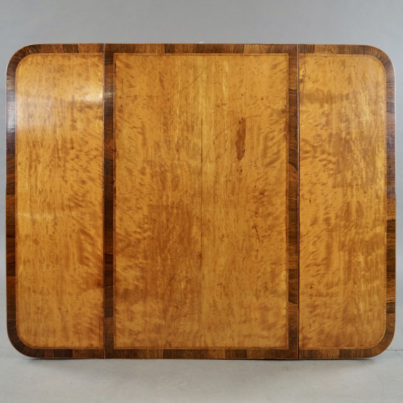 A George III Satinwood Pembroke Table