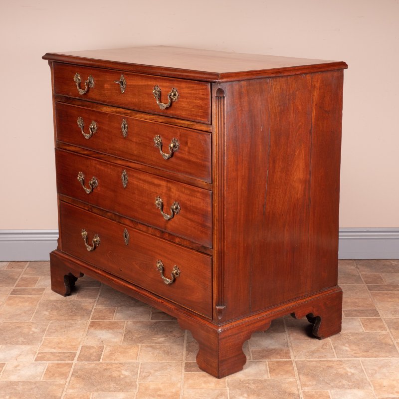Small 19thC Mahogany Chest of Drawers