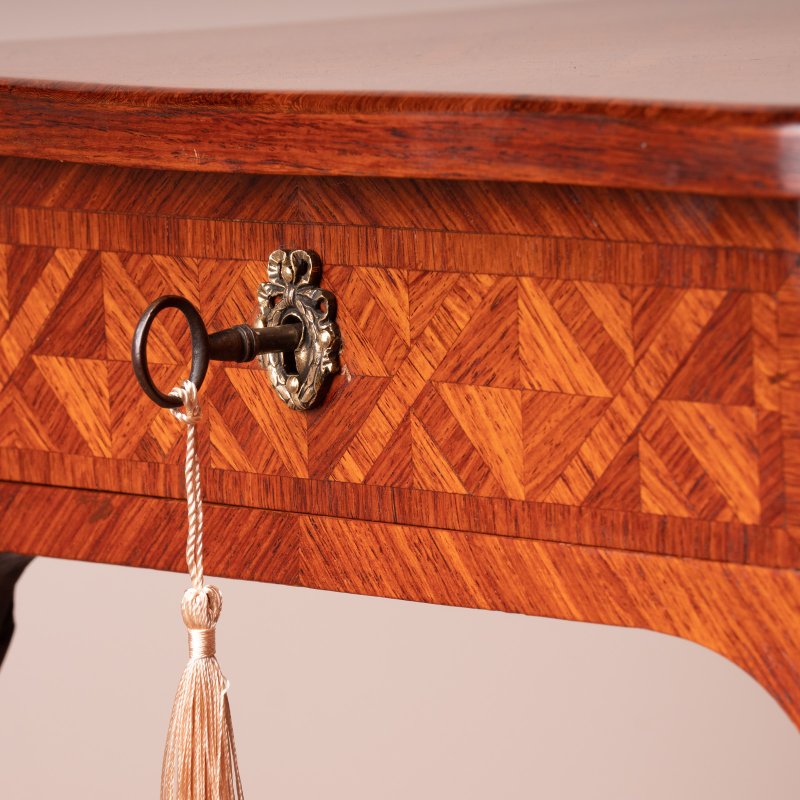 French Parquetry Table