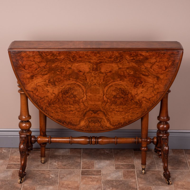 Victorian Walnut Sutherland Table