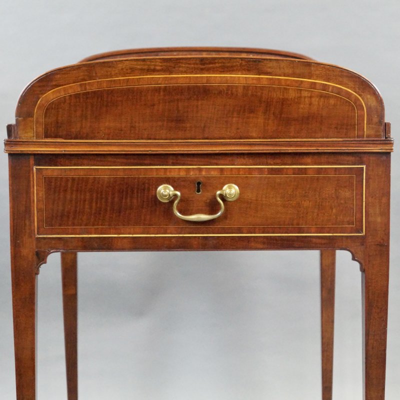 A Rare George III Tambour Desk