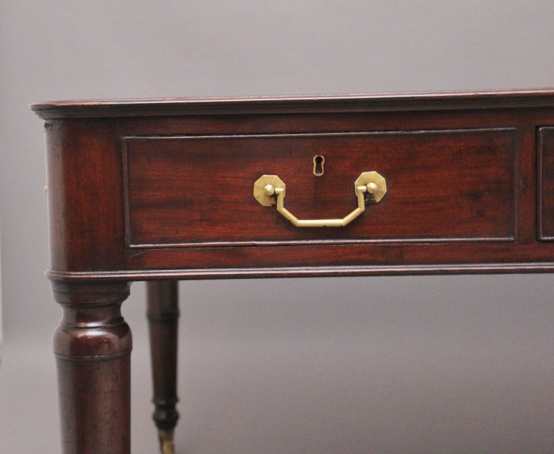 Early 19th Century Mahogany Partners Writing Desk