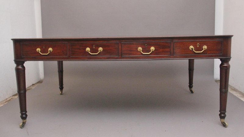 Early 19th Century Mahogany Partners Writing Desk