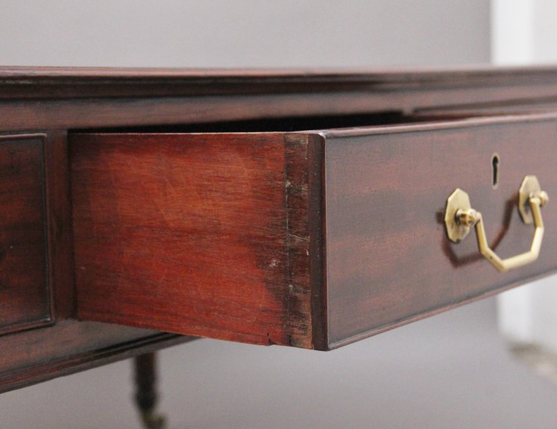 Early 19th Century Mahogany Partners Writing Desk