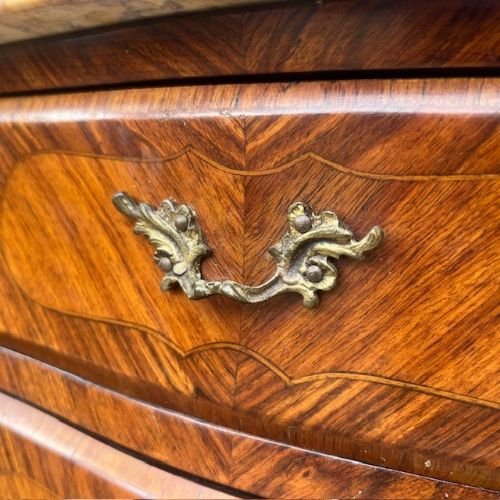 A Superior Quality Pair Of French Kingwood Bedside Chests