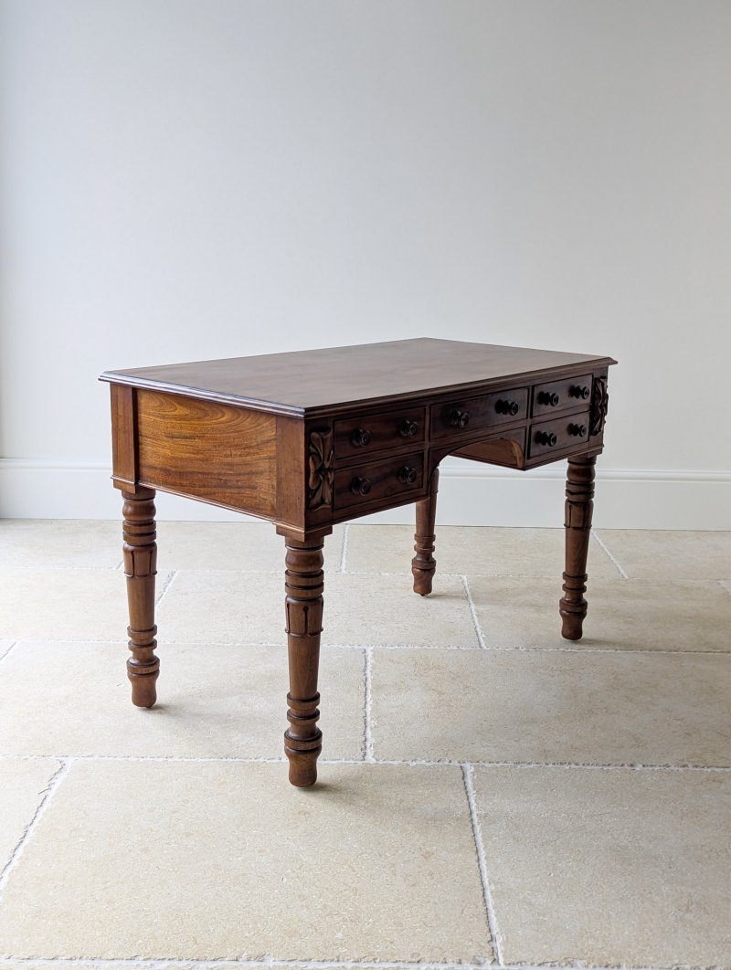 Antique William IV Mahogany Writing Table c.1835