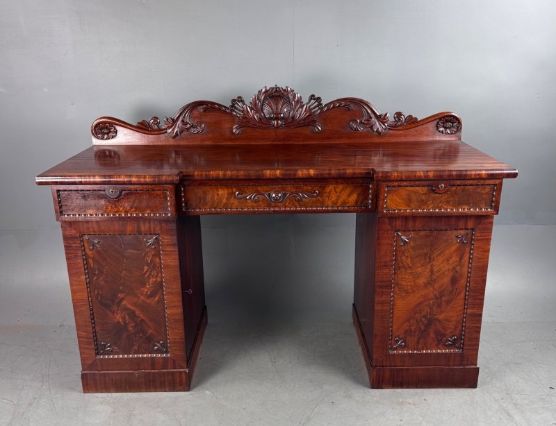 Regency Mahogany Sideboard