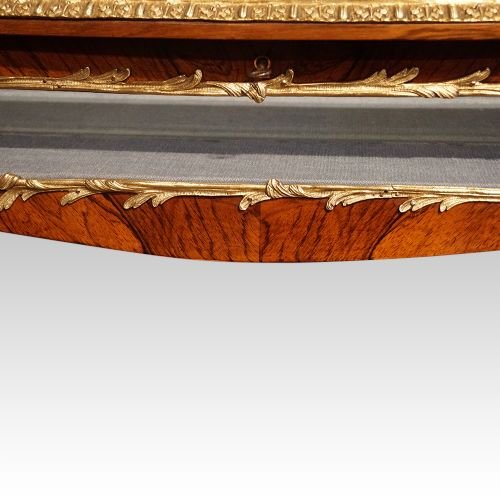 Large 19thc Rosewood Curio Cabinet