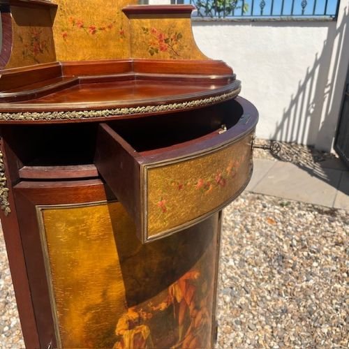 A 19th Century Vernis Martin Corner Cabinet