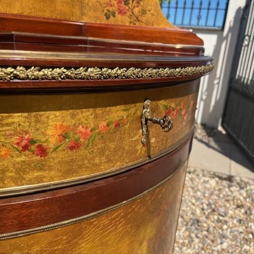 A 19th Century Vernis Martin Corner Cabinet