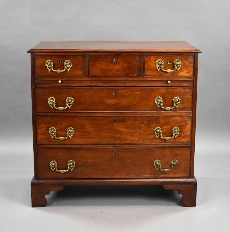 George III Mahogany Chest Of Drawers