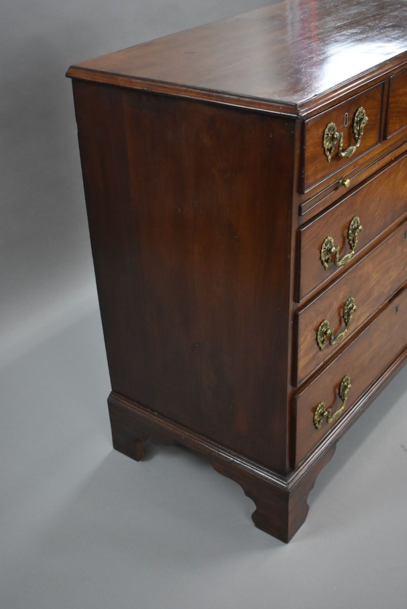 George III Mahogany Chest Of Drawers