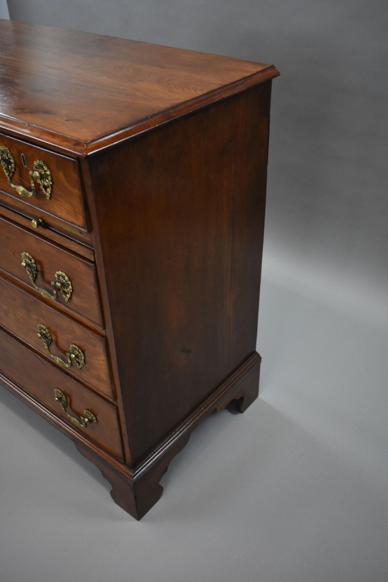 George III Mahogany Chest Of Drawers