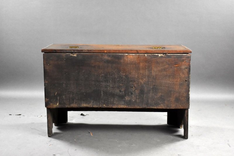 Antique Carved Oak Coffer