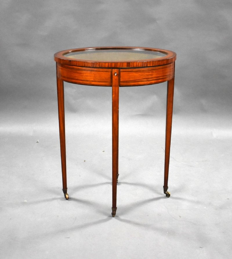 Edwardian Satinwood Bijouterie Table