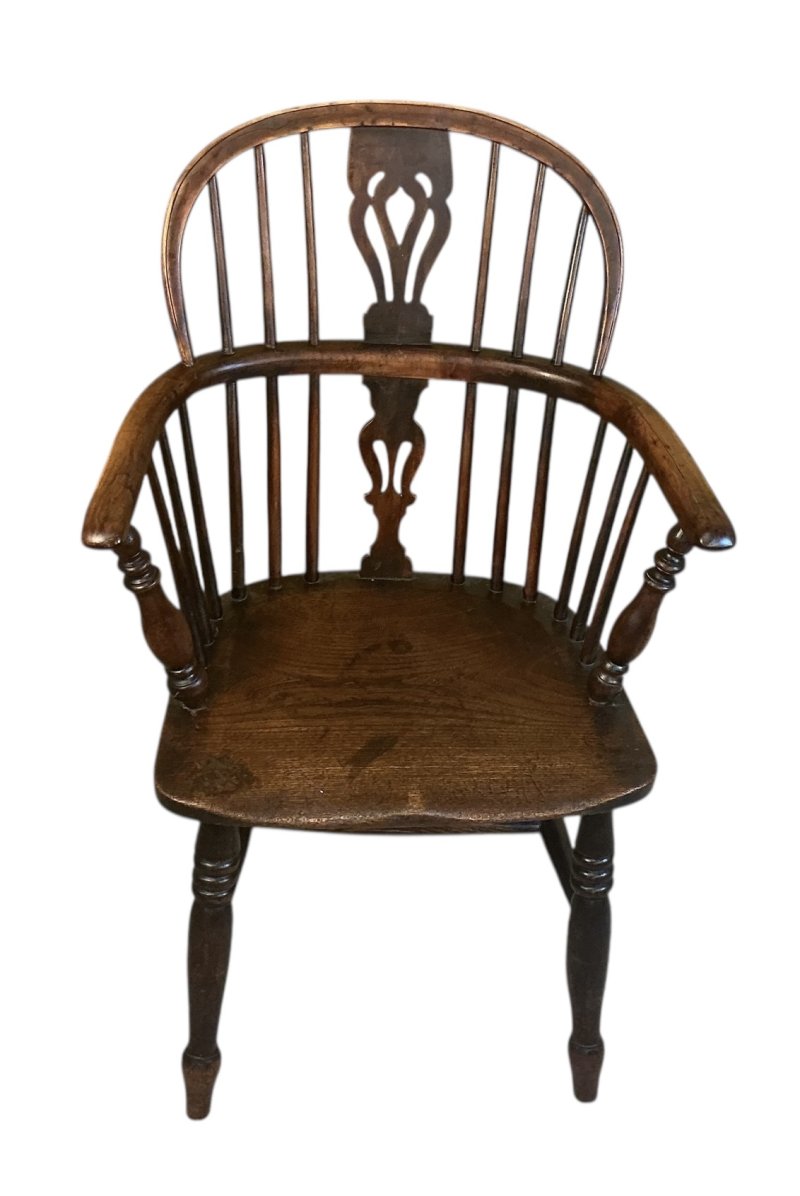 Yew & Elm Low Back Windsor Chair