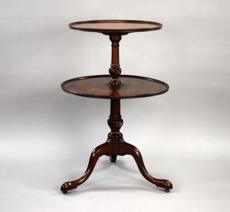 George III Mahogany Dumbwaiter