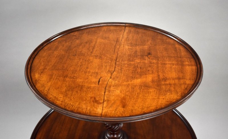 George III Mahogany Dumbwaiter