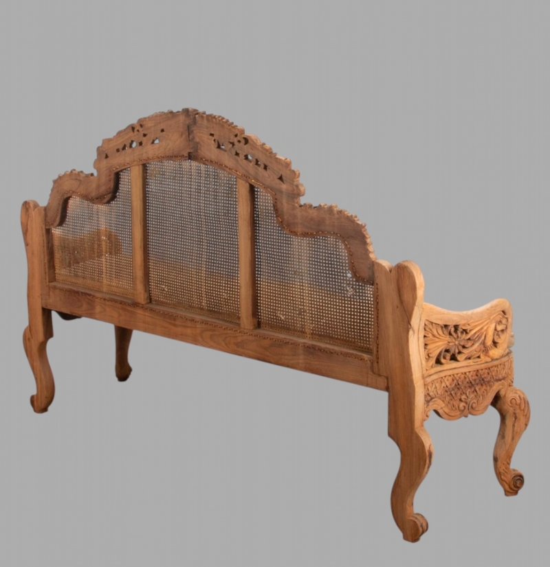 A Fabulous Anglo Indian Bleached Rosewood Settee c1825