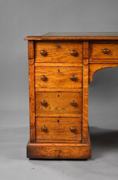 Victorian Oak Desk