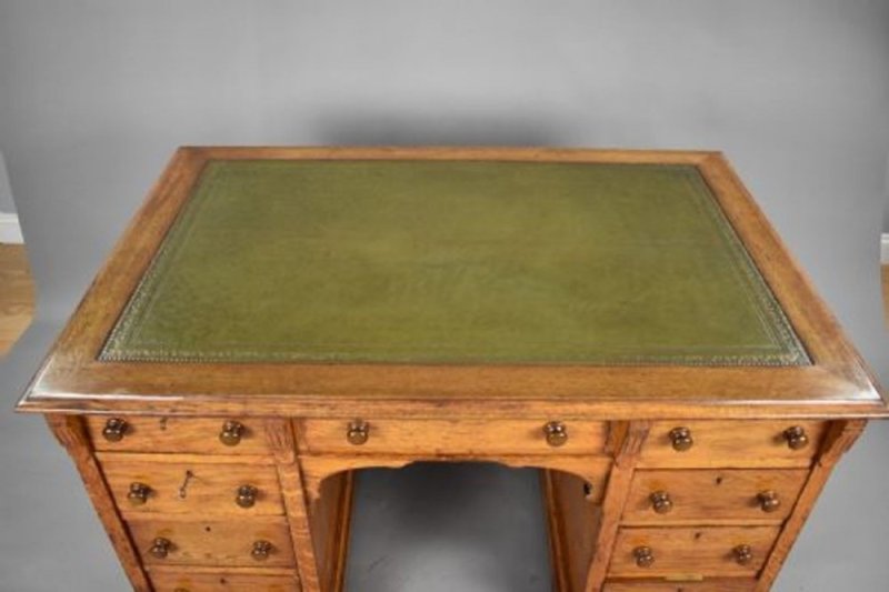 Victorian Oak Desk