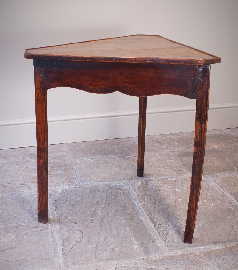 18th Century Elm Cricket Table