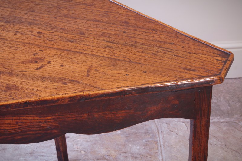 18th Century Elm Cricket Table