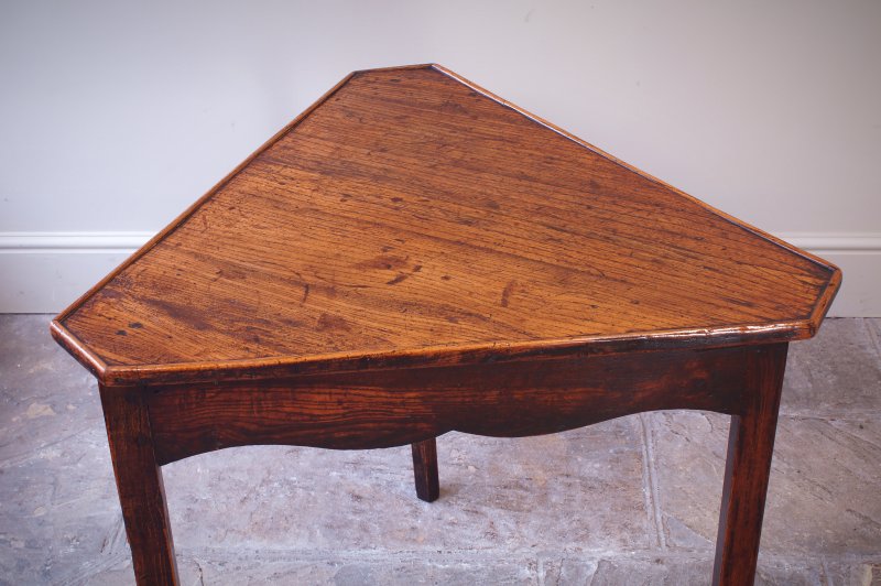 18th Century Elm Cricket Table