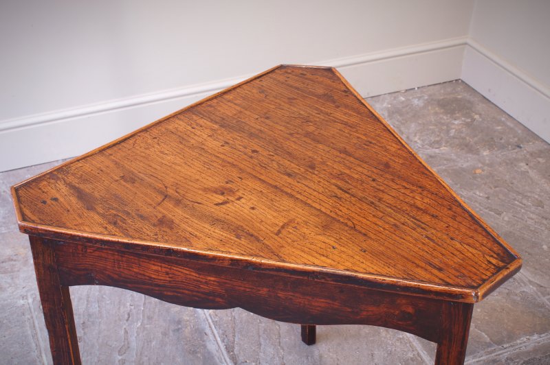 18th Century Elm Cricket Table