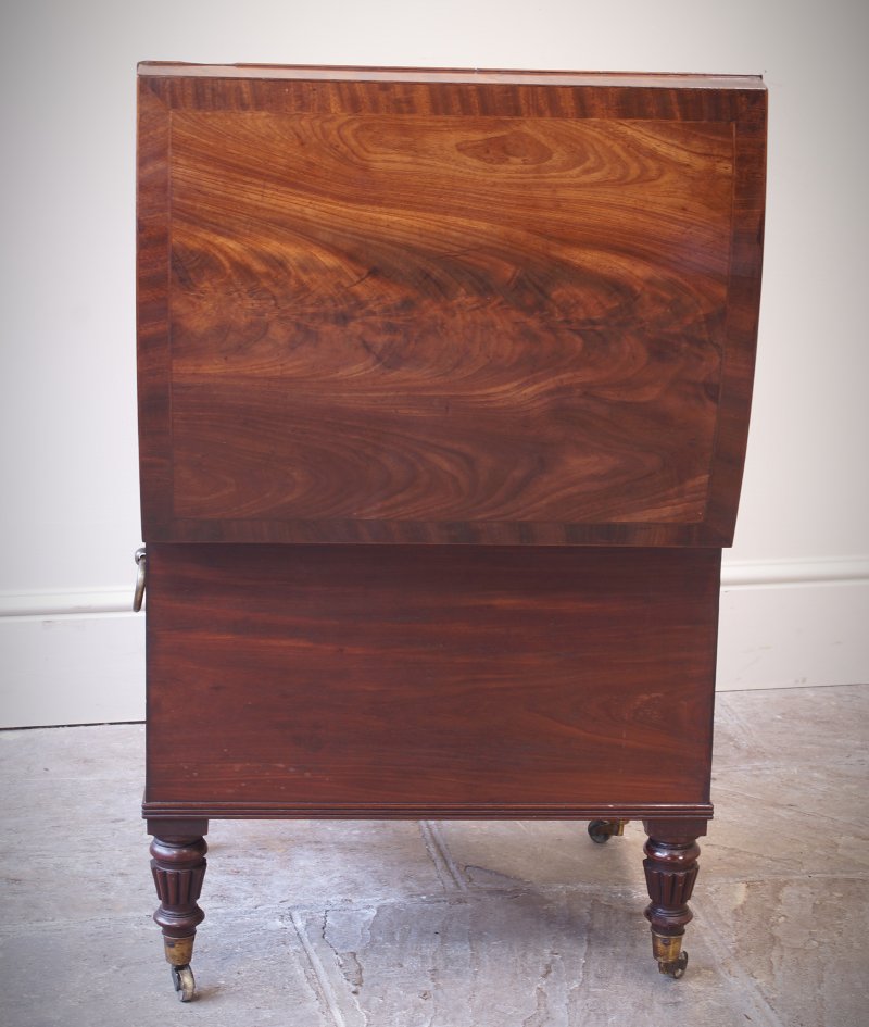 Early 19th Century Regency Mahogany Wine Cooler Cellarette. - Image 3