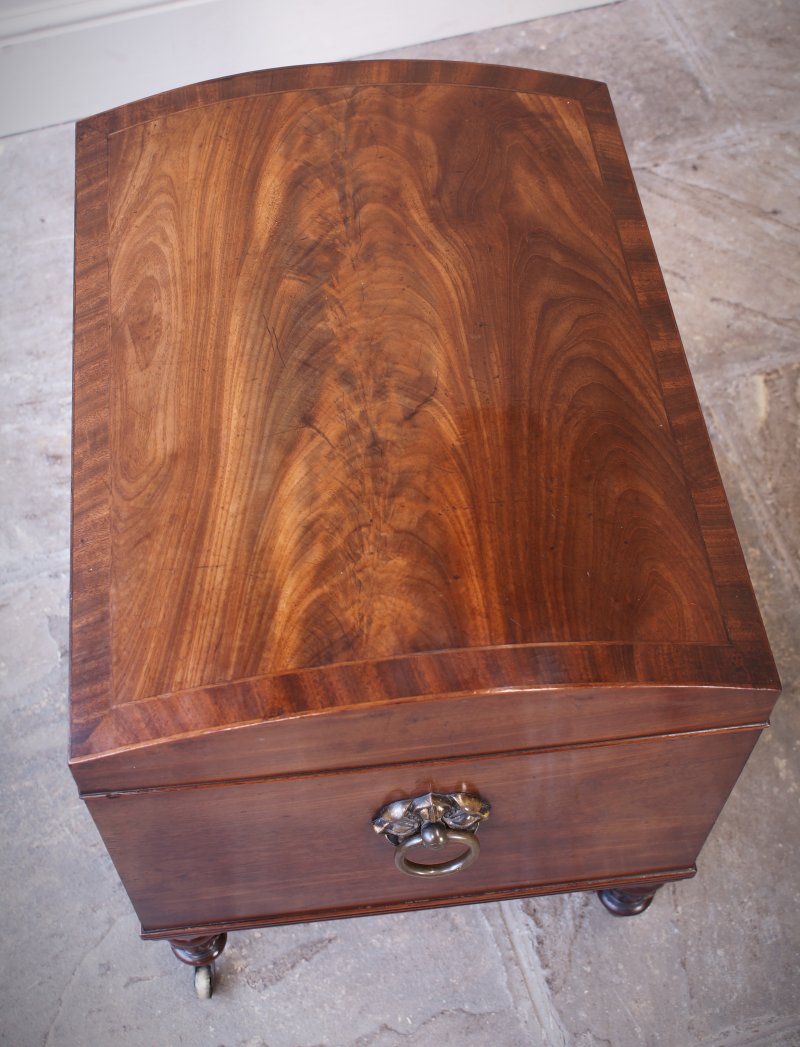 Early 19th Century Regency Mahogany Wine Cooler Cellarette. - Image 5