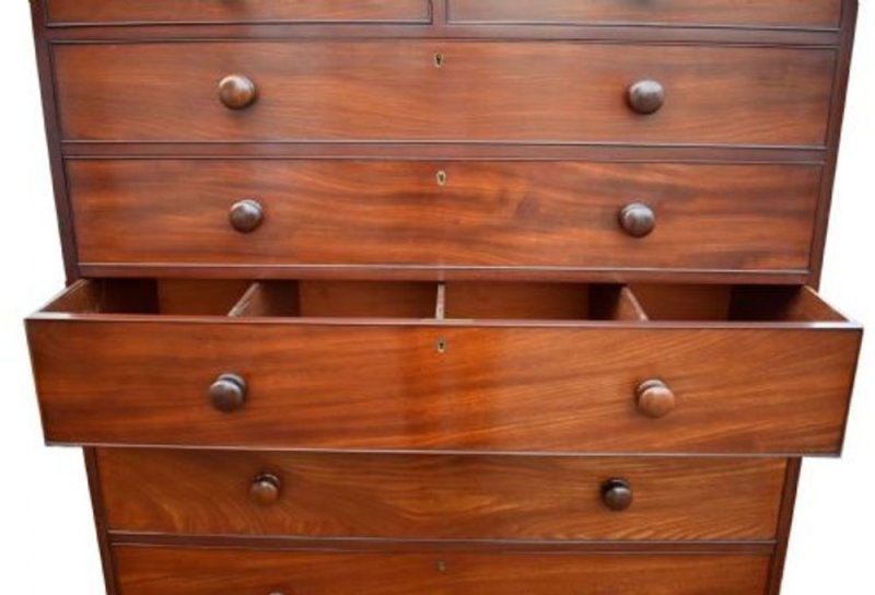 Victorian Mahogany Chest On Chest