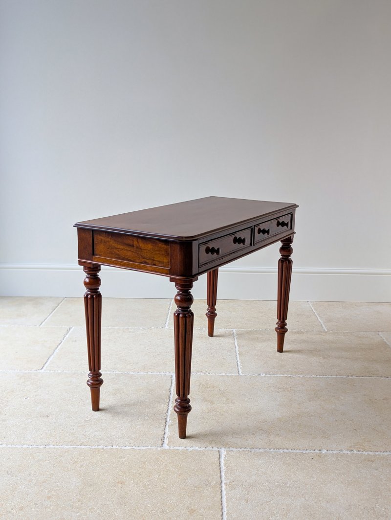 Antique Victorian Mahogany Writing Table c.1870