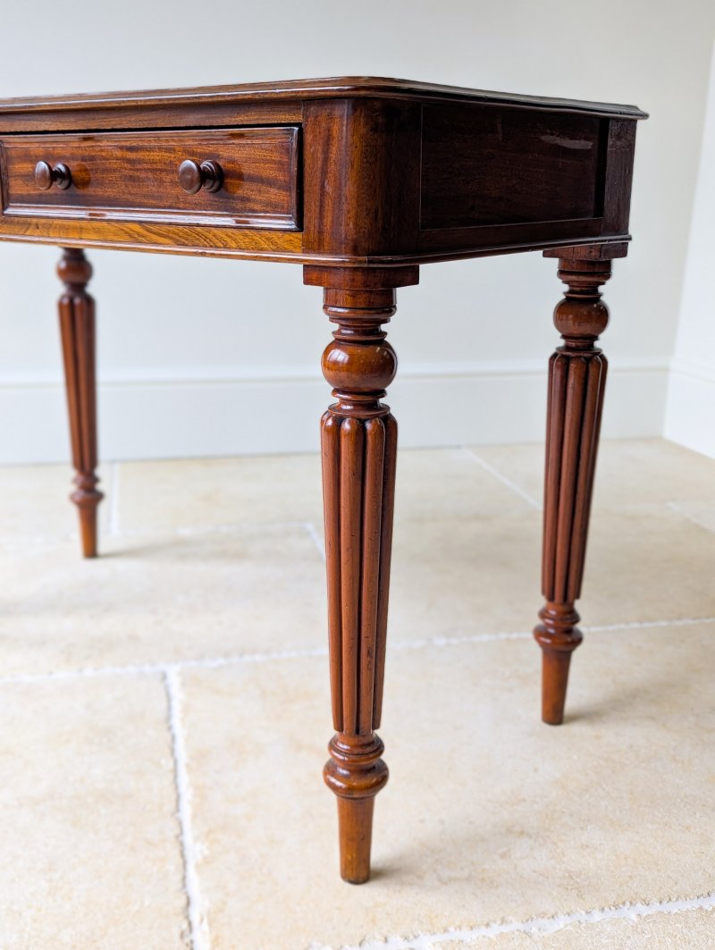 Antique Victorian Mahogany Writing Table c.1870
