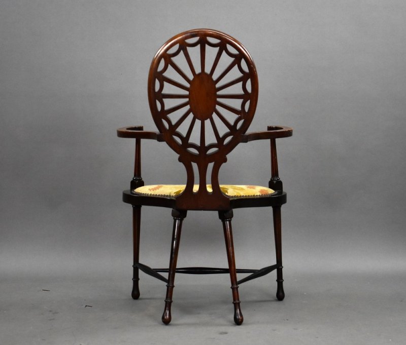 Edwardian Mahogany Armchair