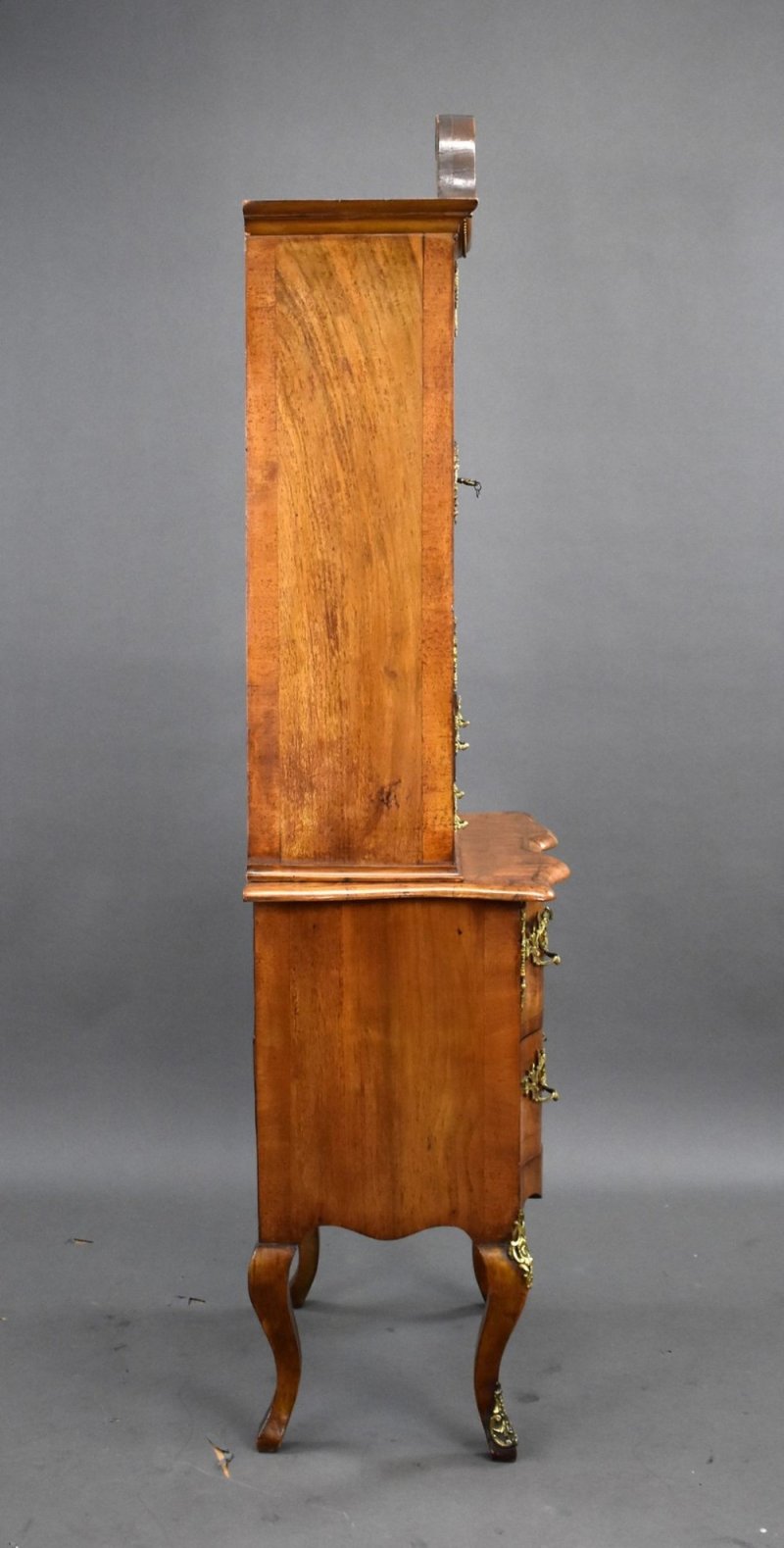 19th Century French Walnut Bonheur Du Jour