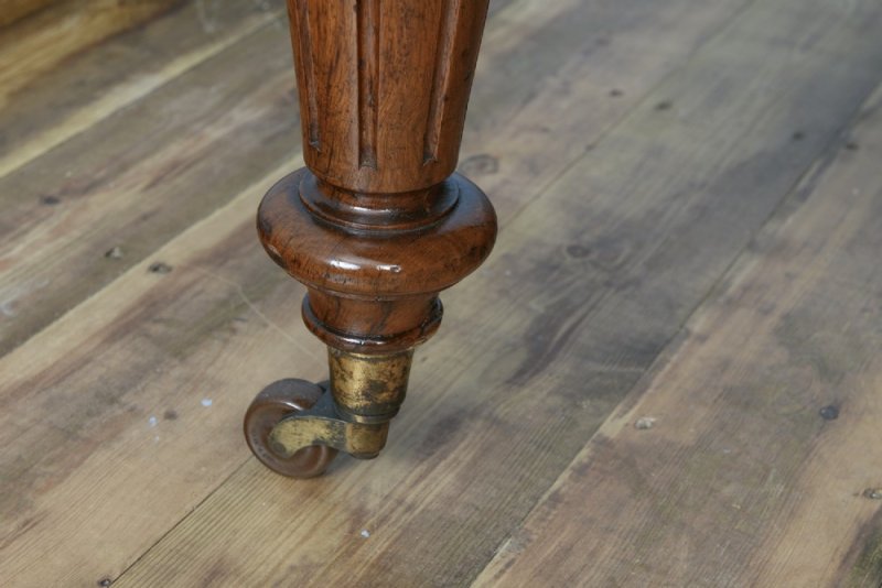 Mid Victorian Burr Oak 12 Seater Dining Table