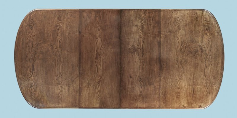 Mid Victorian Burr Oak 12 Seater Dining Table