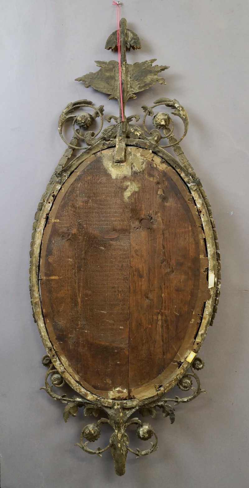 A superb pair of 18thC gilt frame mirrors
