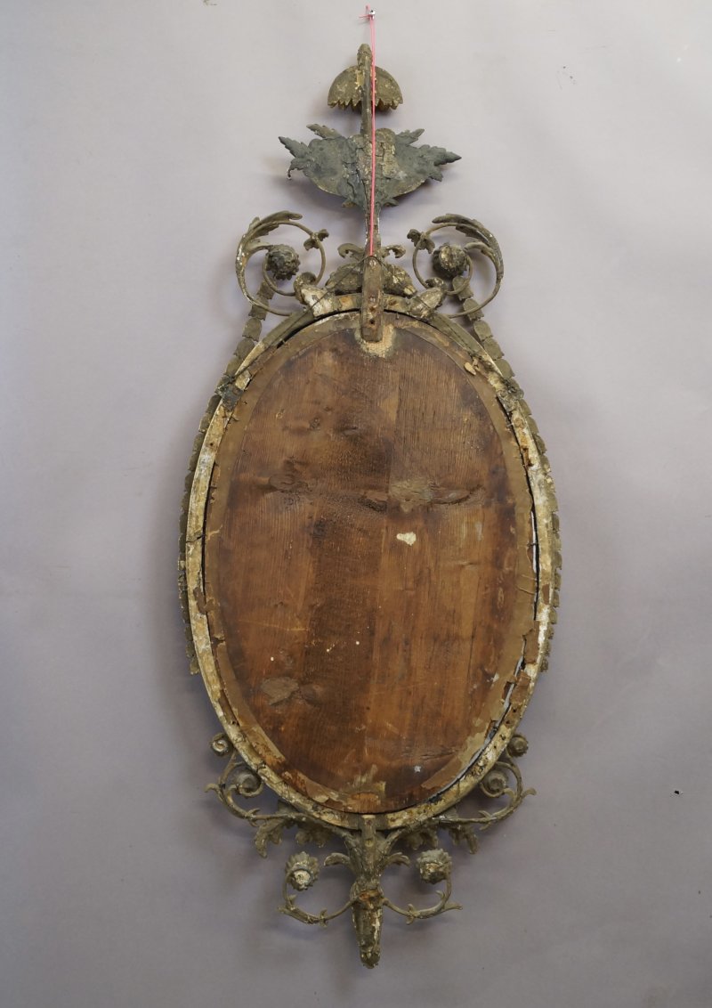 A superb pair of 18thC gilt frame mirrors