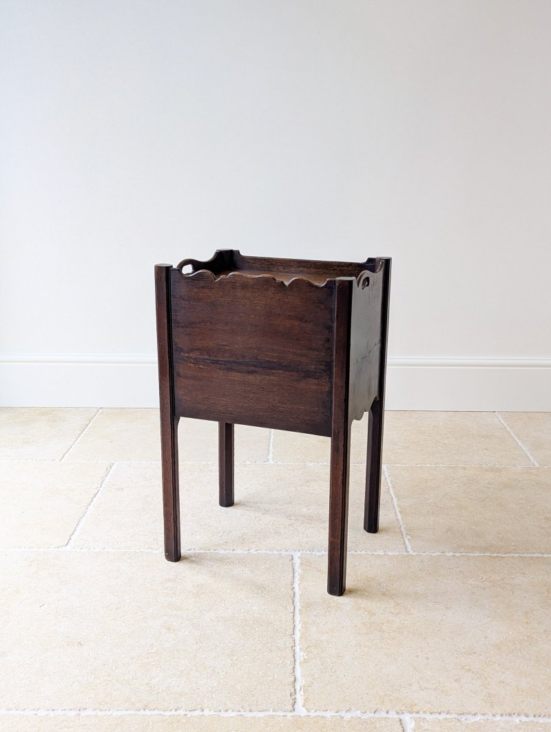 Antique Georgian Oak Bedside Cabinet c.1820