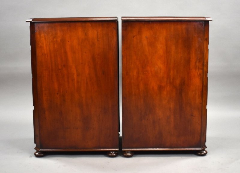 Pair Of Victorian Mahogany Bedside Chests