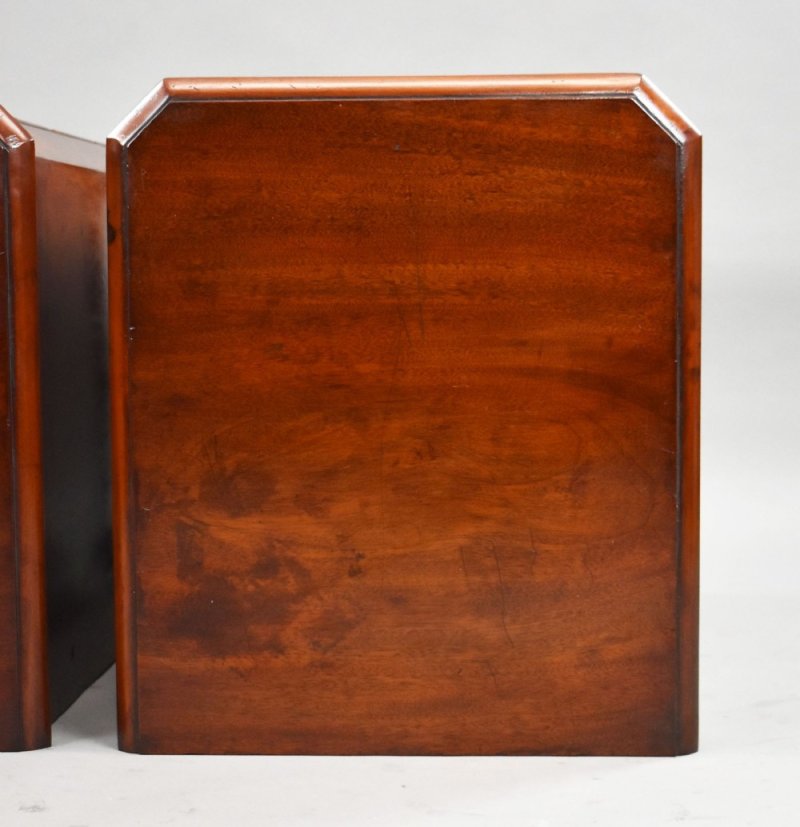 Pair Of Victorian Mahogany Bedside Chests