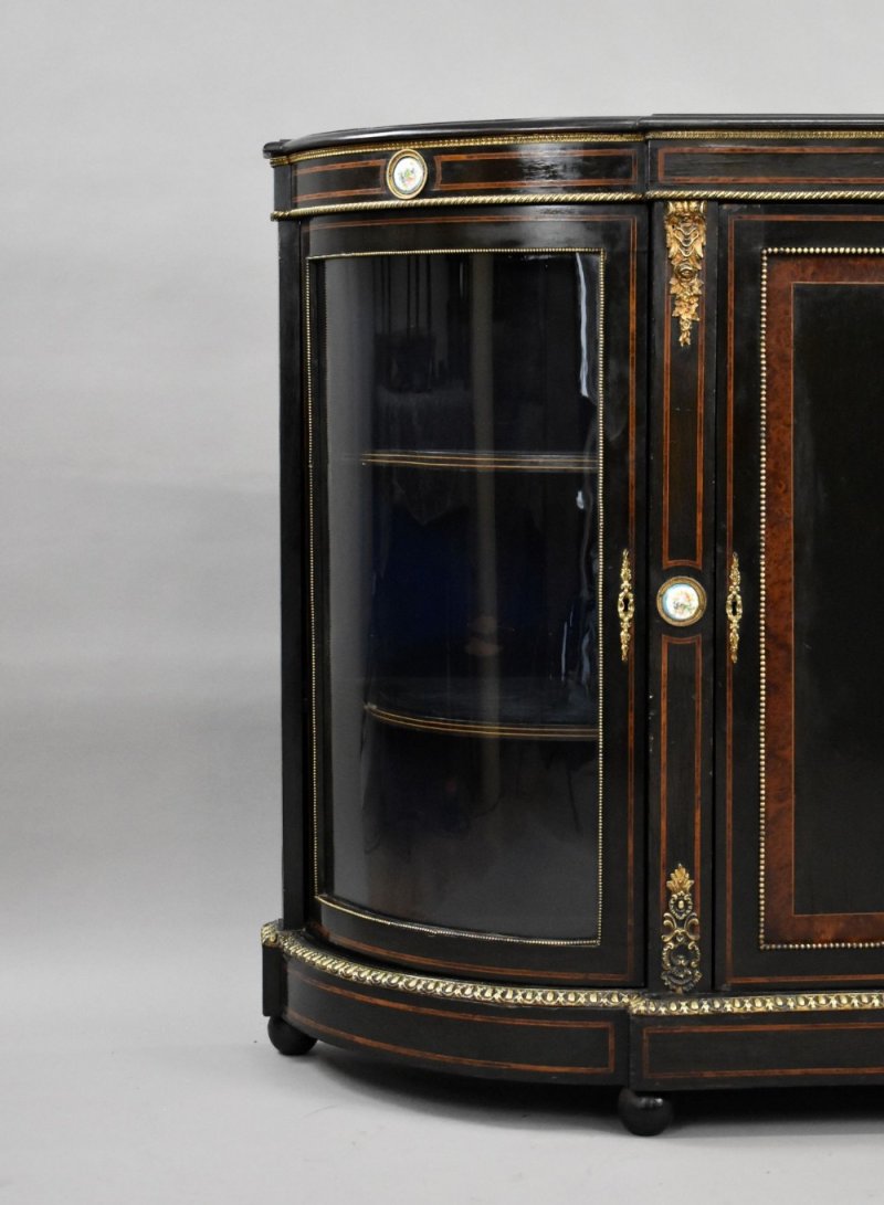 Victorian Ebonised Credenza