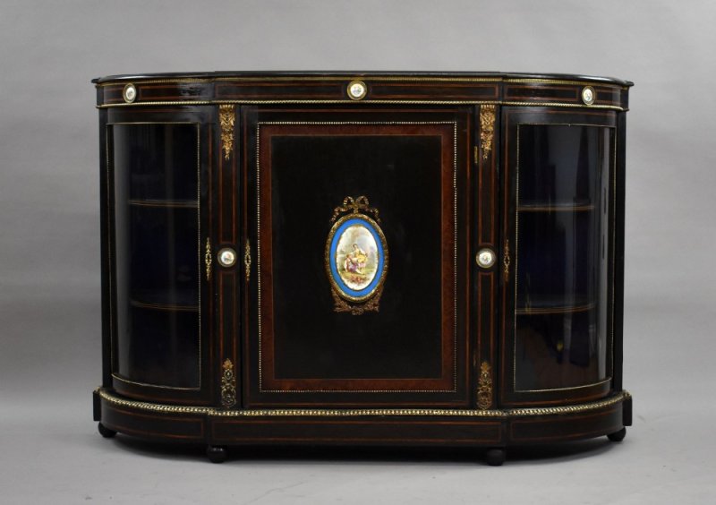 Victorian Ebonised Credenza