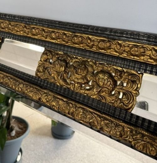 Large Ornate Antique Mirror
