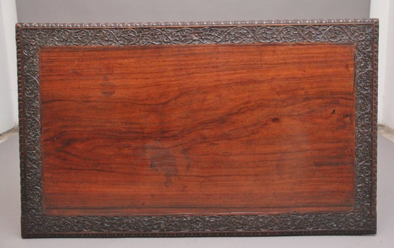 Early 19th Century Anglo-Indian carved partners desk