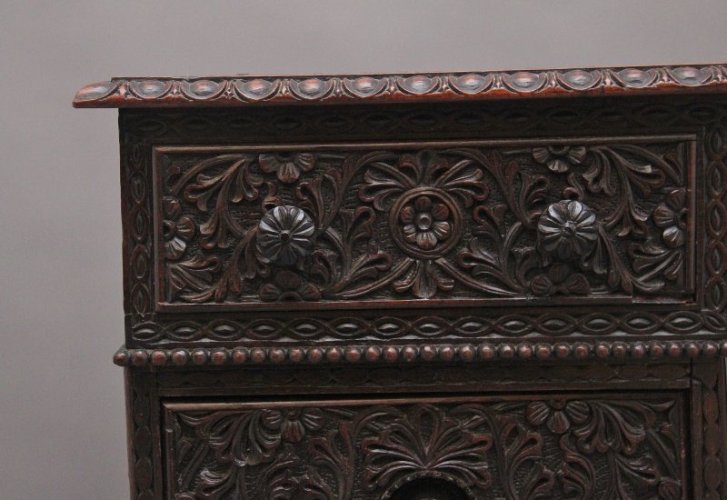Early 19th Century Anglo-Indian carved partners desk