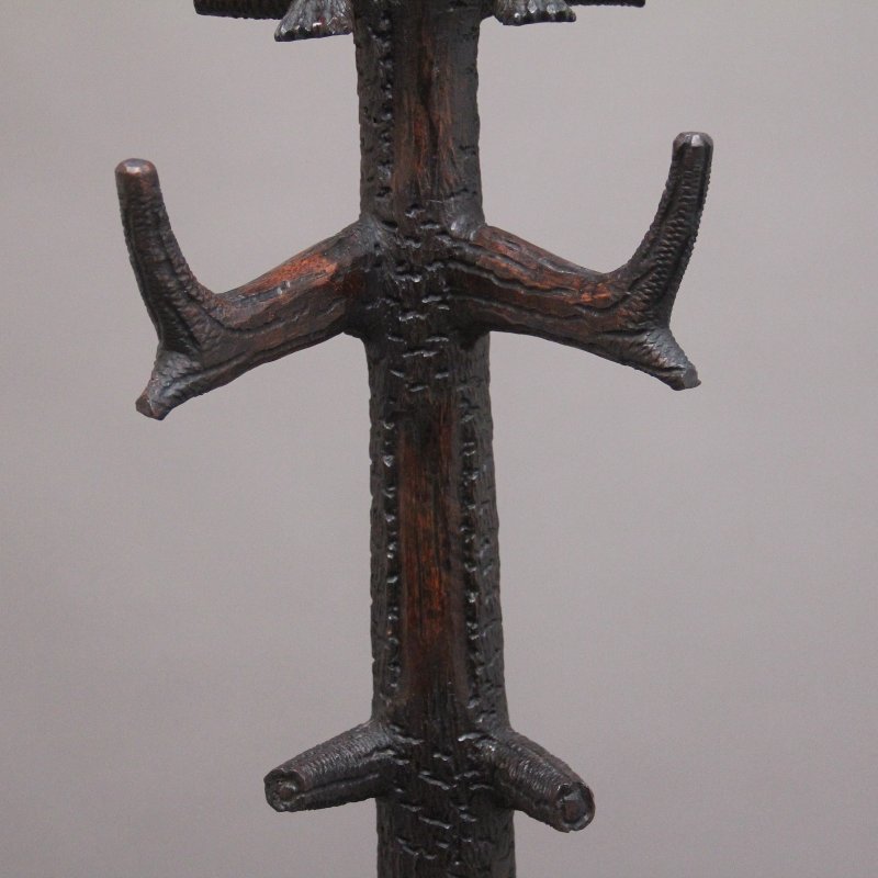 Early 20th Century carved bear hall stand